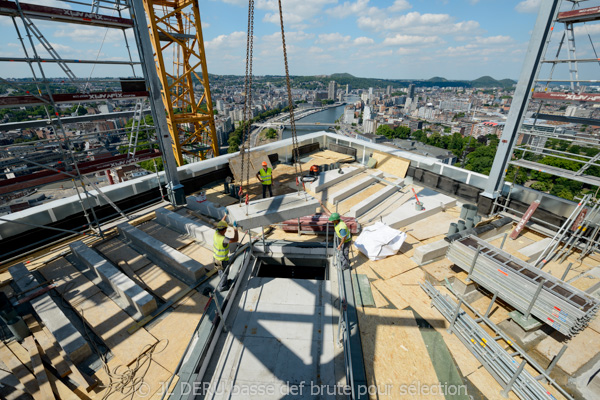 tour des finances à Liège